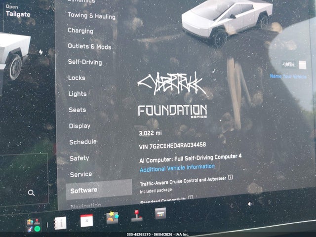 Продаж на аукціоні авто 2024 Tesla Cybertruck All-wheel Drive, vin: 7G2CEHED4RA034458, номер лоту: 45268270