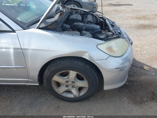 45268300 :رقم المزاد ، 2HGES26725H509995 vin ، 2005 Honda Civic Ex مزاد بيع