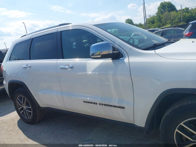 Продаж на аукціоні авто 2017 Jeep Grand Cherokee Limited 4x4, vin: 1C4RJFBG4HC810419, номер лоту: 45268353