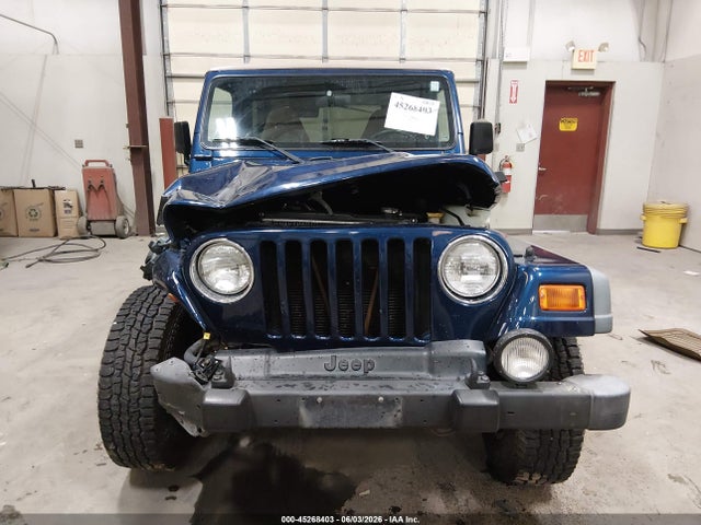 45268403 :رقم المزاد ، 1J4FA49S4YP795392 vin ، 2000 Jeep Wrangler Sport مزاد بيع