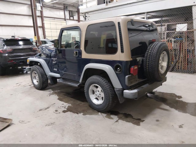 45268403 :رقم المزاد ، 1J4FA49S4YP795392 vin ، 2000 Jeep Wrangler Sport مزاد بيع