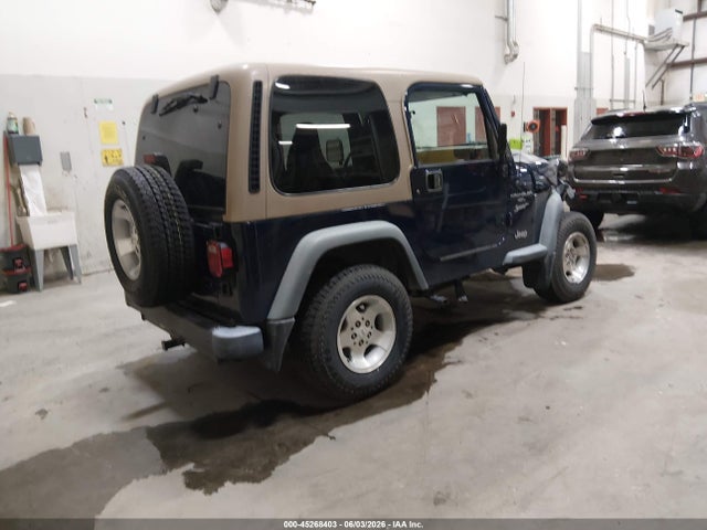 45268403 :رقم المزاد ، 1J4FA49S4YP795392 vin ، 2000 Jeep Wrangler Sport مزاد بيع