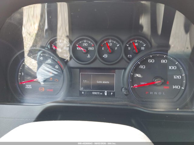 2019 Chevrolet Silverado 1500 Custom მანქანა იყიდება აუქციონზე, vin: 3GCPWBEH0KG221121, აუქციონის ნომერი: 45268543
