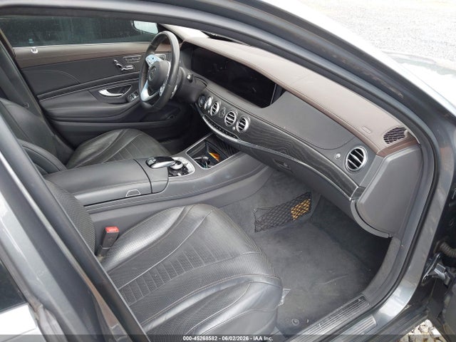 Aukcja sprzedaży 2018 Mercedes-benz S 560 4matic, vin: WDDUG8GB9JA346827, numer aukcji: 45268582