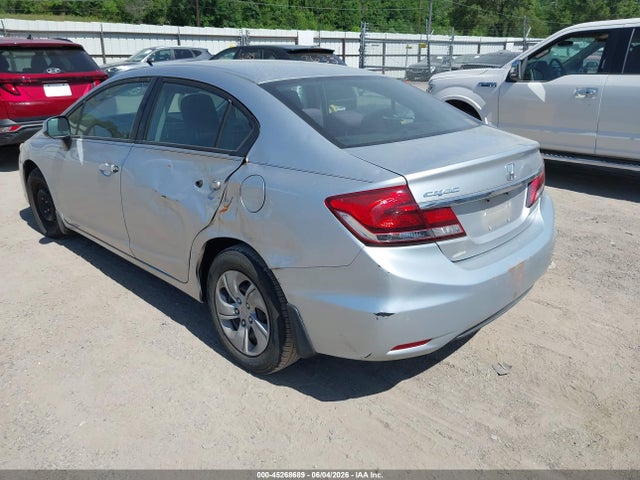 Продаж на аукціоні авто 2013 Honda Civic Lx, vin: 19XFB2F58DE050595, номер лоту: 45268689
