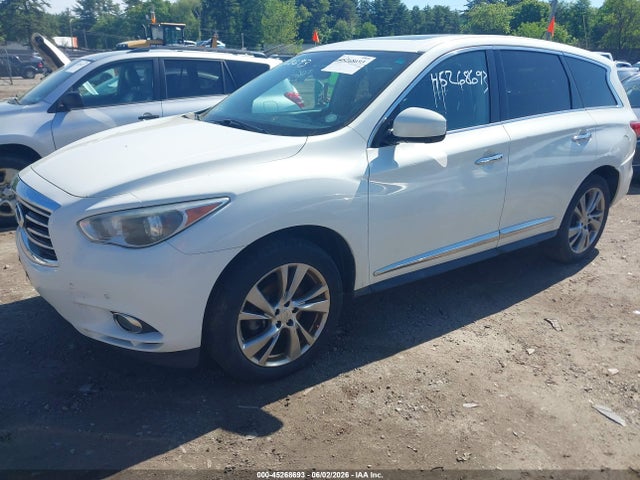 45268693 :رقم المزاد ، 5N1AL0MM6DC326586 vin ، 2013 Infiniti Jx35 مزاد بيع