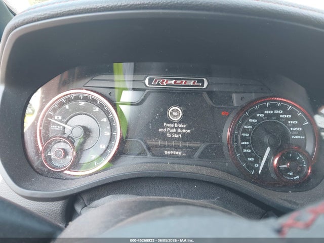45268923 :رقم المزاد ، 1C6SRFLT0MN694082 vin ، 2021 Ram 1500 Rebel  4x4 5'7 Box مزاد بيع