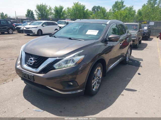 Aukcja sprzedaży 2015 Nissan Murano Platinum, vin: 5N1AZ2MH7FN284207, numer aukcji: 45268930