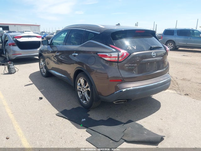 Aukcja sprzedaży 2015 Nissan Murano Platinum, vin: 5N1AZ2MH7FN284207, numer aukcji: 45268930
