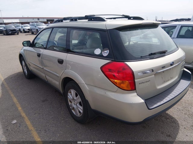 2005 Subaru Outback 2.5i მანქანა იყიდება აუქციონზე, vin: 4S4BP61C257321256, აუქციონის ნომერი: 45269016