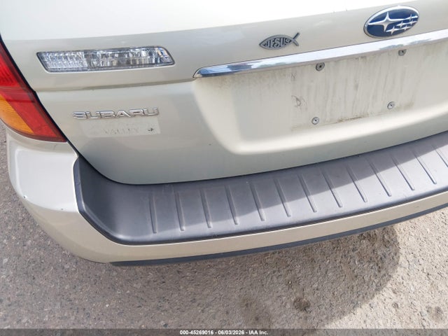2005 Subaru Outback 2.5i მანქანა იყიდება აუქციონზე, vin: 4S4BP61C257321256, აუქციონის ნომერი: 45269016