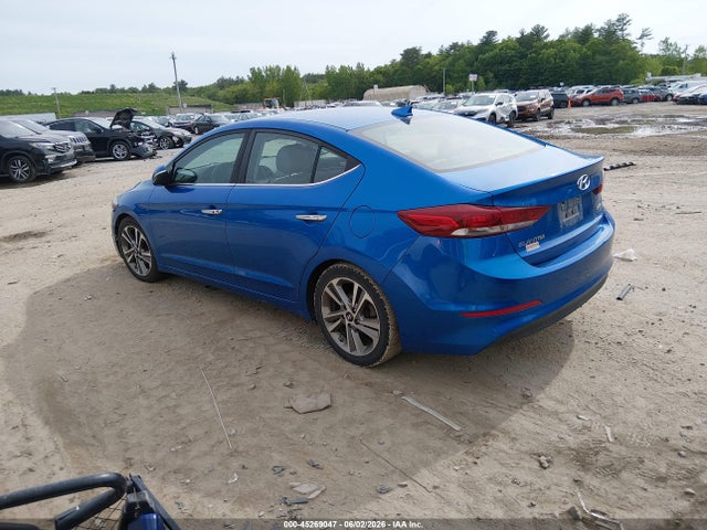 Aukcja sprzedaży 2017 Hyundai Elantra Limited, vin: 5NPD84LF2HH099646, numer aukcji: 45269047