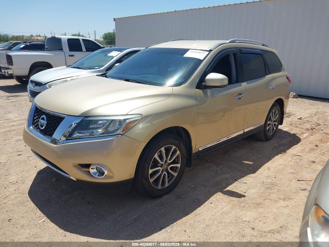 2013 Nissan Pathfinder Sl მანქანა იყიდება აუქციონზე, vin: 5N1AR2MN4DC670940, აუქციონის ნომერი: 45269077