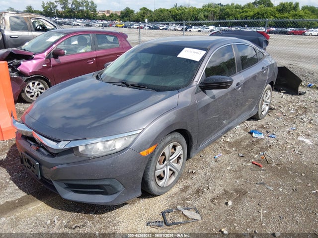 Honda Civic Lx 2017 19XFC2F57HE028400 Image 2