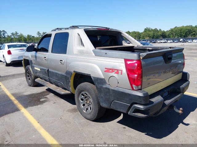 45269144 :رقم المزاد ، 3GNEK13T82G127631 vin ، 2002 Chevrolet Avalanche 1500 مزاد بيع