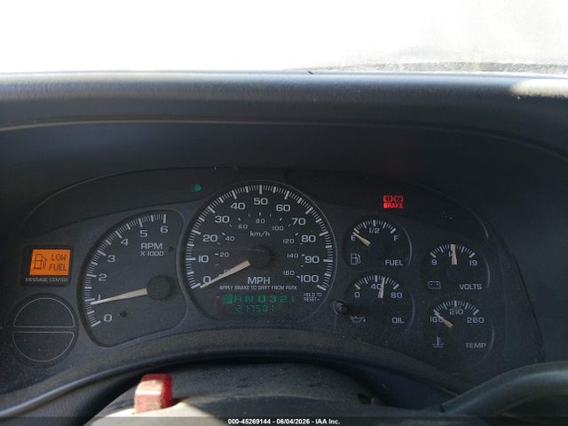 45269144 :رقم المزاد ، 3GNEK13T82G127631 vin ، 2002 Chevrolet Avalanche 1500 مزاد بيع