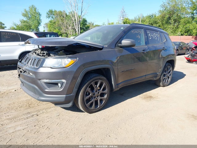 Продажа на аукционе авто 2021 Jeep Compass 80th Anniversary, vin: 3C4NJDEB6MT513489, номер лота: 45269317