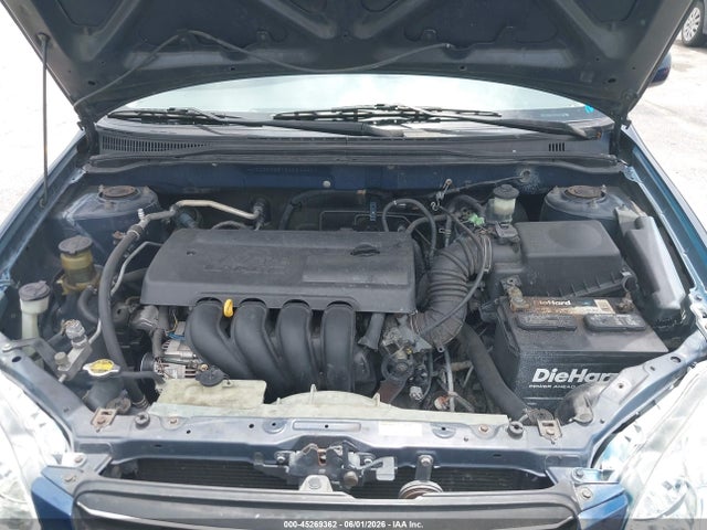 2003 Toyota Corolla Le მანქანა იყიდება აუქციონზე, vin: JTDBR32E730034661, აუქციონის ნომერი: 45269362