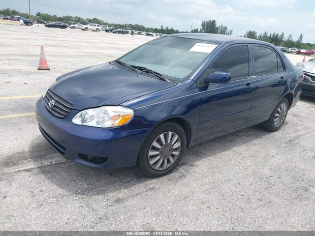 2003 Toyota Corolla Le მანქანა იყიდება აუქციონზე, vin: JTDBR32E730034661, აუქციონის ნომერი: 45269362