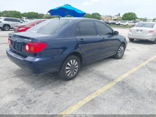 2003 Toyota Corolla Le მანქანა იყიდება აუქციონზე, vin: JTDBR32E730034661, აუქციონის ნომერი: 45269362