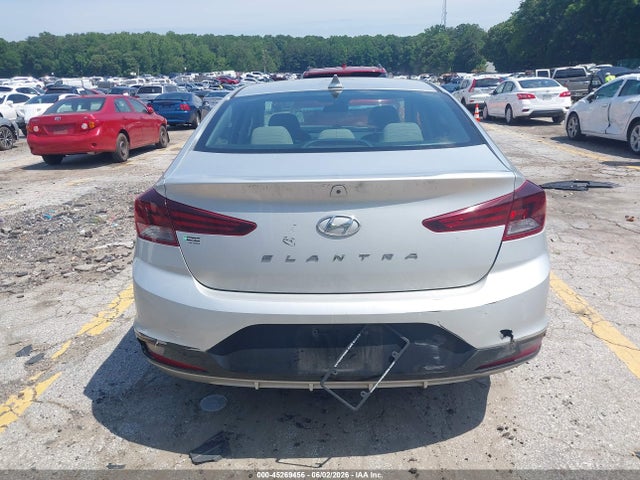 2020 Hyundai Elantra Sel მანქანა იყიდება აუქციონზე, vin: 5NPD84LF3LH538670, აუქციონის ნომერი: 45269456