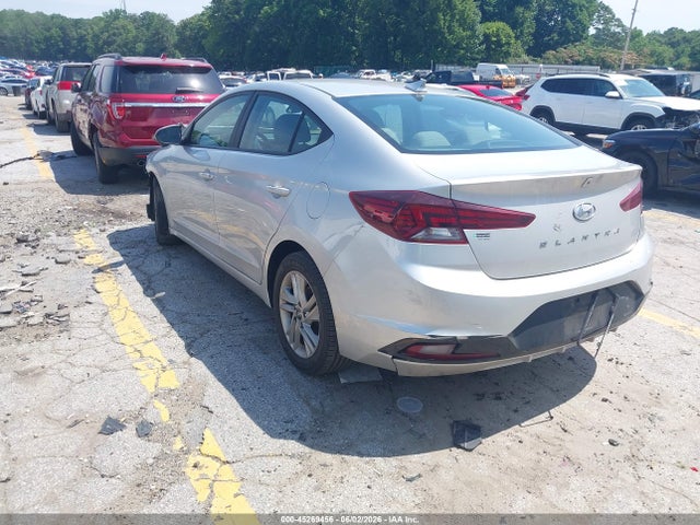 2020 Hyundai Elantra Sel მანქანა იყიდება აუქციონზე, vin: 5NPD84LF3LH538670, აუქციონის ნომერი: 45269456