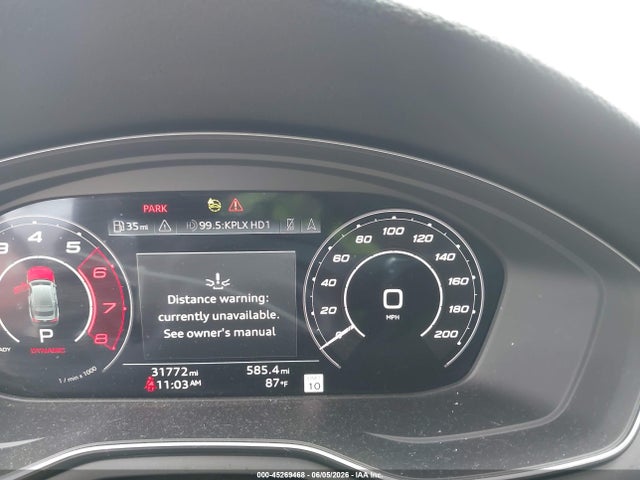 WUAAWCF56SA901512 Audi Rs 5 Sportback Tfsi Quattro Tiptronic