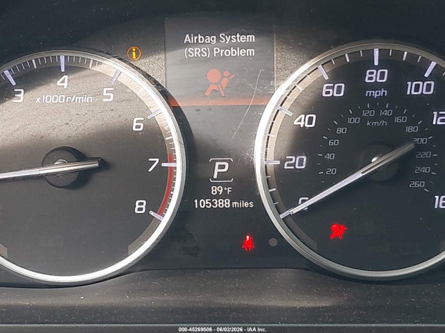 45269506 :رقم المزاد ، 5J8TB4H7XGL021657 vin ، 2016 Acura Rdx Advance Package مزاد بيع