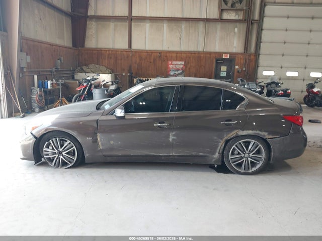 45269518 :رقم المزاد ، JN1EV7AR7GM343178 vin ، 2016 Infiniti Q50 3.0t Premium/3.0t Sport مزاد بيع