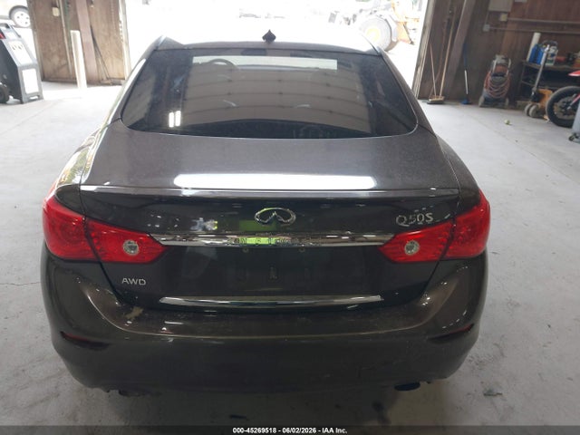 45269518 :رقم المزاد ، JN1EV7AR7GM343178 vin ، 2016 Infiniti Q50 3.0t Premium/3.0t Sport مزاد بيع