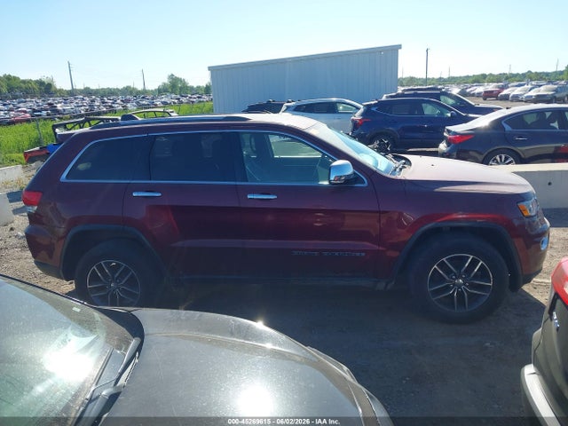Aukcja sprzedaży 2018 Jeep Grand Cherokee Limited 4x4, vin: 1C4RJFBG9JC358389, numer aukcji: 45269615