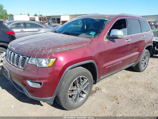 Aukcja sprzedaży 2018 Jeep Grand Cherokee Limited 4x4, vin: 1C4RJFBG9JC358389, numer aukcji: 45269615