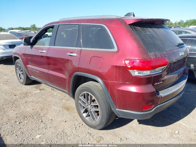 Aukcja sprzedaży 2018 Jeep Grand Cherokee Limited 4x4, vin: 1C4RJFBG9JC358389, numer aukcji: 45269615