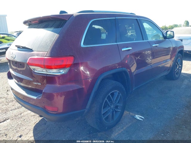 Aukcja sprzedaży 2018 Jeep Grand Cherokee Limited 4x4, vin: 1C4RJFBG9JC358389, numer aukcji: 45269615