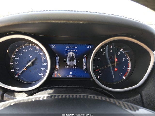 Продаж на аукціоні авто 2018 Maserati Ghibli S Q4, vin: ZAM57YTA2J1300859, номер лоту: 45269647
