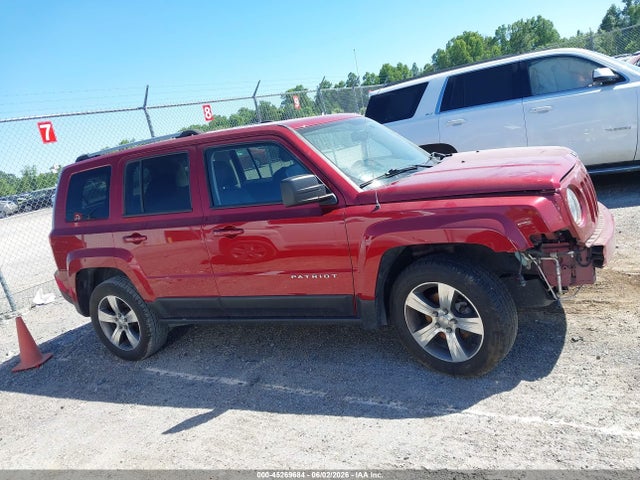 Продаж на аукціоні авто 2017 Jeep Patriot High Altitude 4x4, vin: 1C4NJRFB6HD114380, номер лоту: 45269684