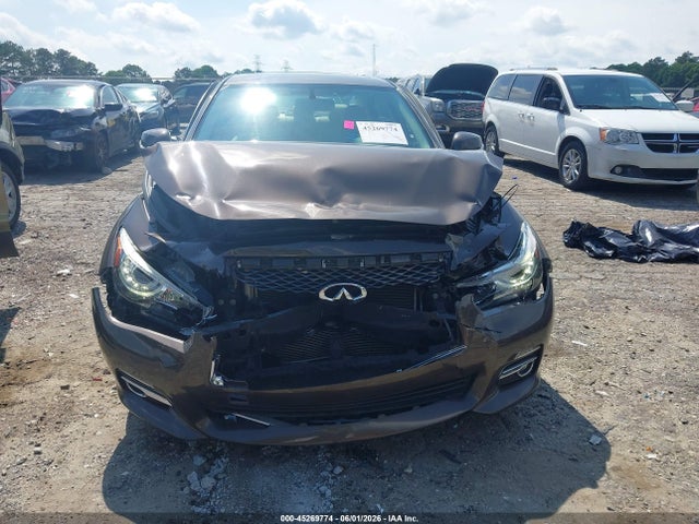 2015 Infiniti Q50 Premium მანქანა იყიდება აუქციონზე, vin: JN1BV7AP7FM351930, აუქციონის ნომერი: 45269774