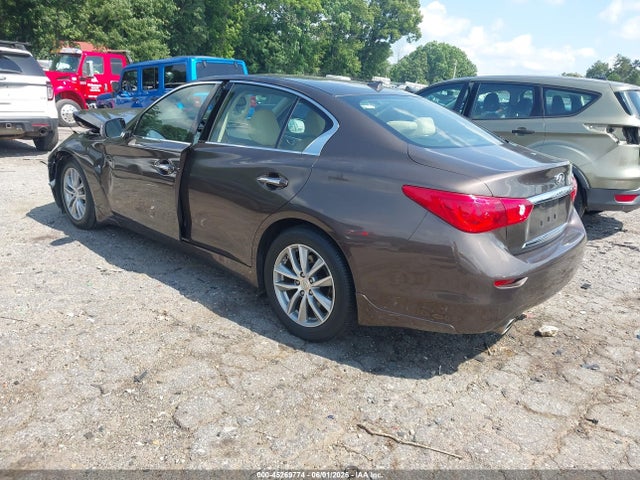 2015 Infiniti Q50 Premium მანქანა იყიდება აუქციონზე, vin: JN1BV7AP7FM351930, აუქციონის ნომერი: 45269774