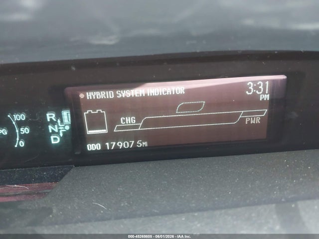 45269805 :رقم المزاد ، JTDKN3DU9B0321983 vin ، 2011 Toyota Prius Two مزاد بيع