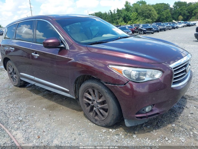 Продажа на аукционе авто 2013 Infiniti Jx35, vin: 5N1AL0MM6DC302076, номер лота: 45269852