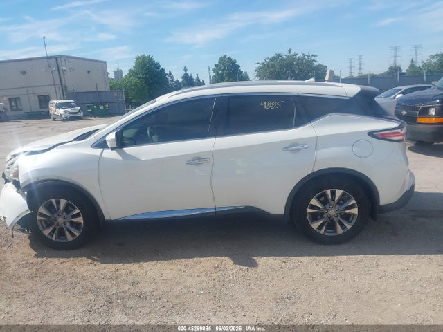 5N1AZ2MHXFN209601 Nissan MURANO SL