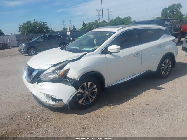 5N1AZ2MHXFN209601 Nissan MURANO SL