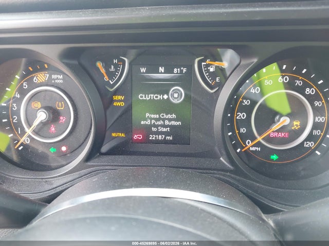 45269895 :رقم المزاد ، 1C4PJXAG5RW281920 vin ، 2024 Jeep Wrangler 2-door Sport 4x4 مزاد بيع