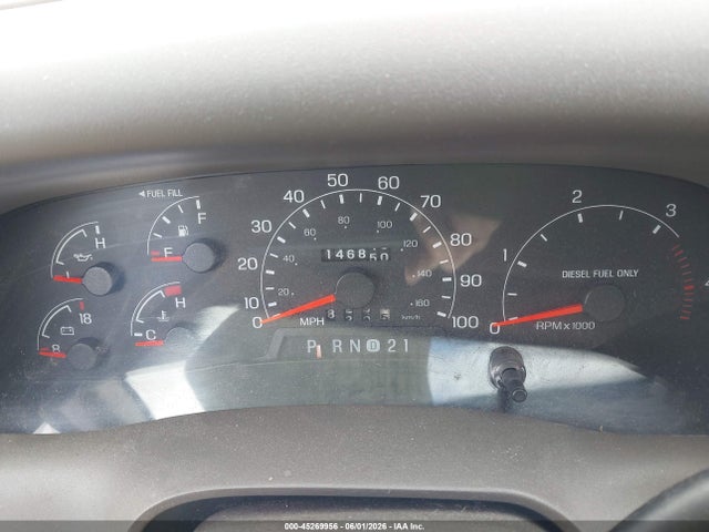 45269956 :رقم المزاد ، 1FTNW21F91ED55174 vin ، 2001 Ford F-250 Lariat/xl/xlt مزاد بيع