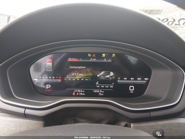 2023 Audi A5 Sportback Premium Plus 45 Tfsi S Line Quattro S Tronic მანქანა იყიდება აუქციონზე, vin: WAUFACF51PA043856, აუქციონის ნომერი: 45269966