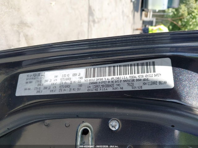 Продажа на аукционе авто 2017 Ram 1500 Big Horn  4x4 5'7 Box, vin: 1C6RR7LM8HS880425, номер лота: 45269967