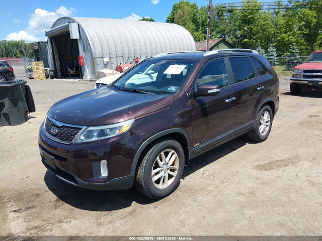 45270036 :رقم المزاد ، 5XYKTDA72EG515621 vin ، 2014 Kia Sorento Lx V6 مزاد بيع