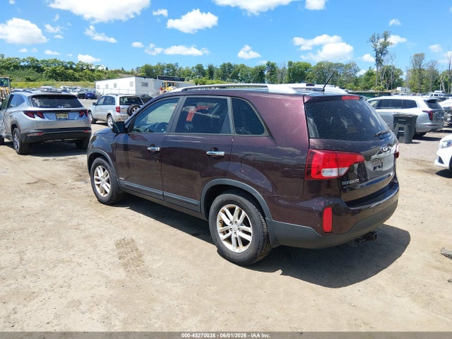 45270036 :رقم المزاد ، 5XYKTDA72EG515621 vin ، 2014 Kia Sorento Lx V6 مزاد بيع