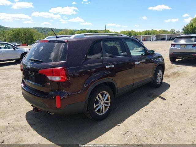 45270036 :رقم المزاد ، 5XYKTDA72EG515621 vin ، 2014 Kia Sorento Lx V6 مزاد بيع