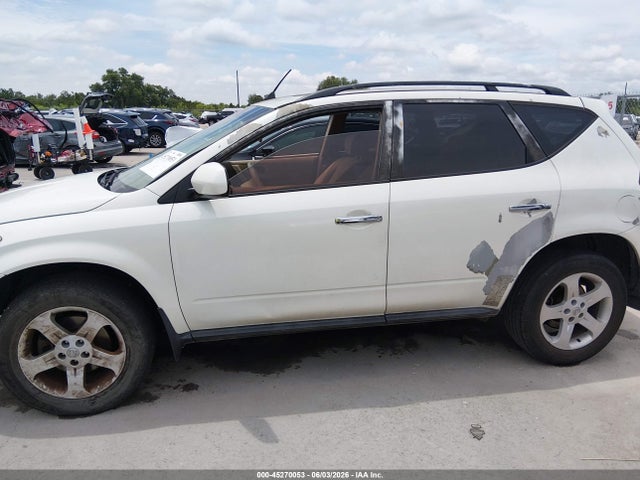 Продаж на аукціоні авто 2005 Nissan Murano Sl, vin: JN8AZ08T95W305465, номер лоту: 45270053
